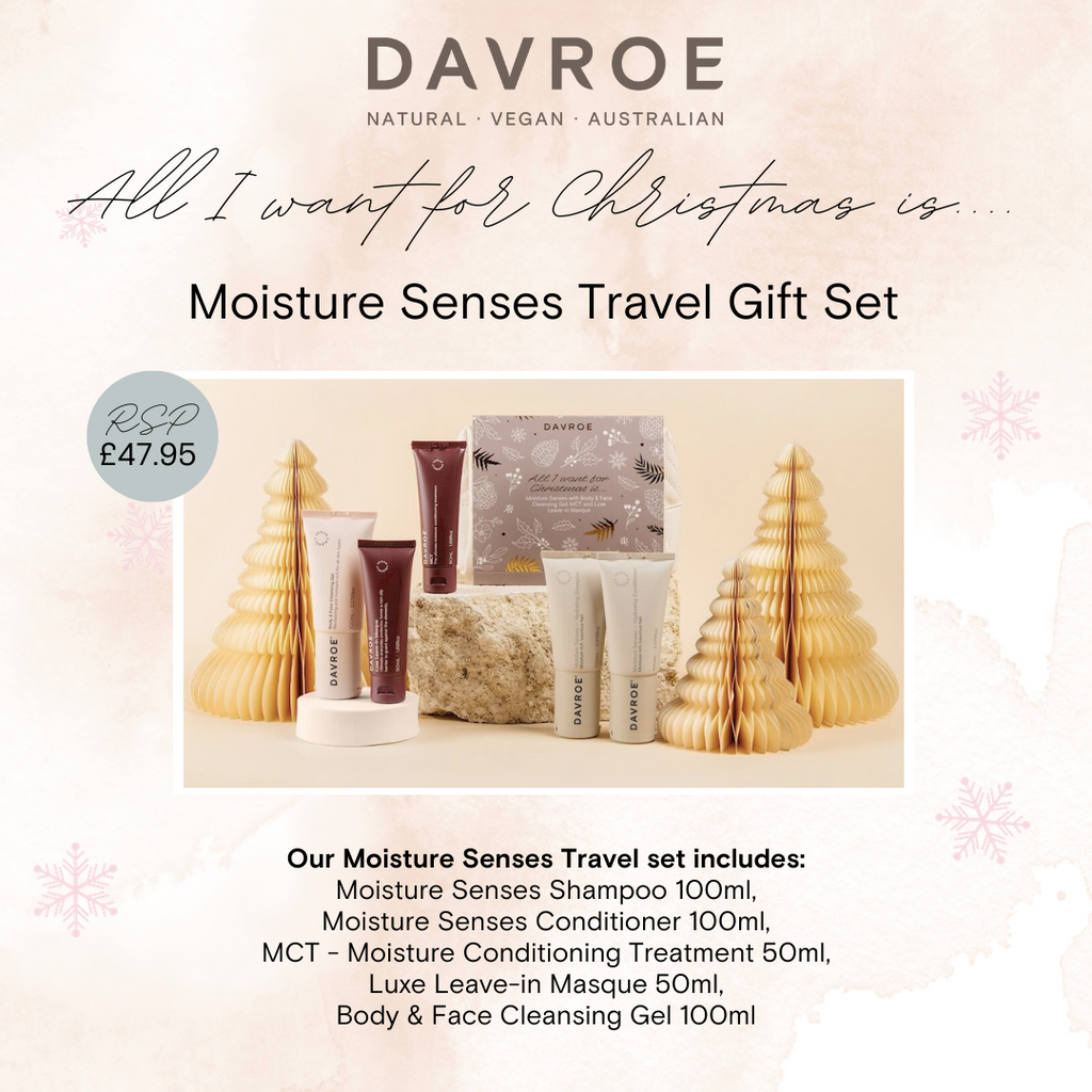 DAVROE Christmas Moisture & Smooth Travel Set Promotion