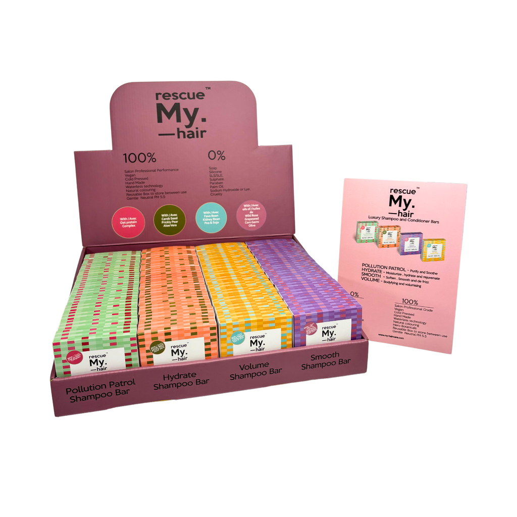 Rescue My. Hair Shampoo Bars Set (Includes 48)