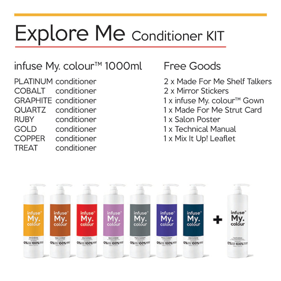 Infuse My.Colour EXPLORE ME Conditioner Kit 